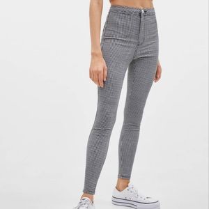 NWT Gingham Jeans
